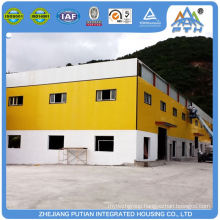 Collapsible glass wool small factory building